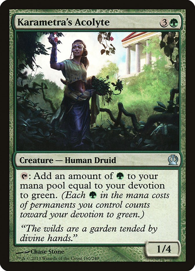 Karametra's Acolyte [Theros] (THS 160)
