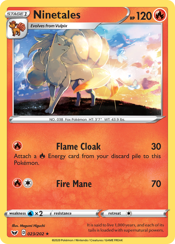 Ninetales (23/202) [Sword & Shield: Base Set]