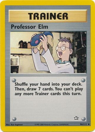 Professor Elm (96/111) [Neo Genesis]
