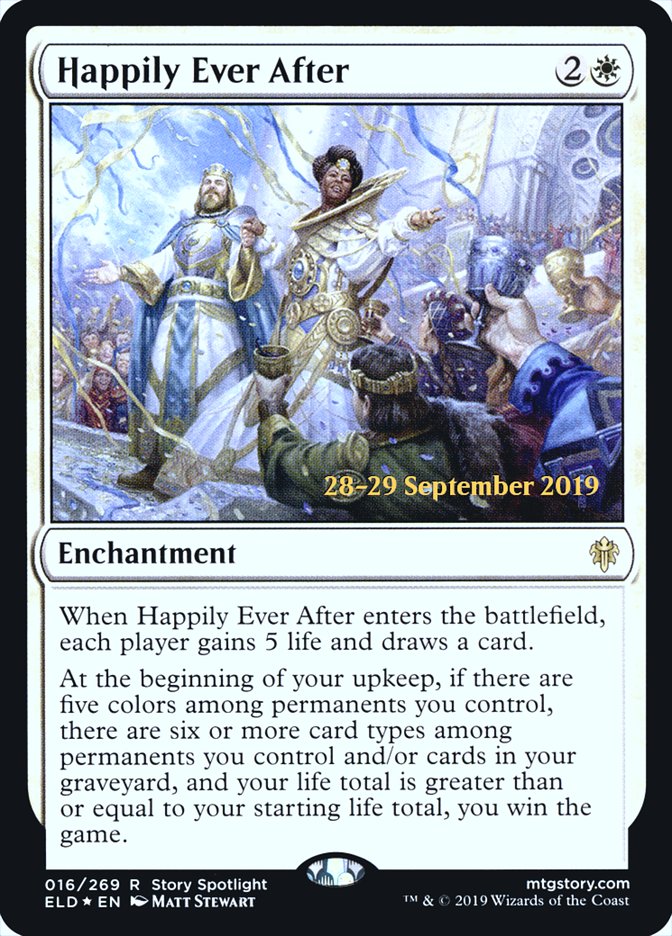Happily Ever After  [Throne of Eldraine Prerelease Promos] (PELD 16S)