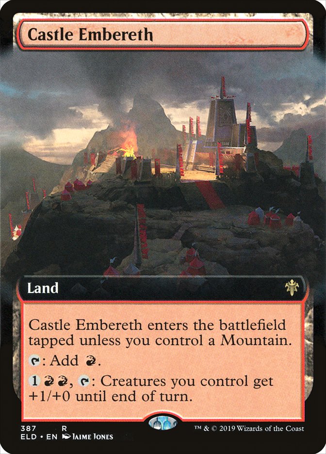Castle Embereth (Extended Art) [Throne of Eldraine] (ELD 387)