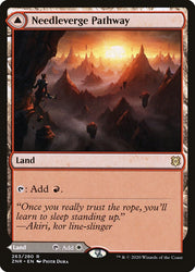 Needleverge Pathway // Pillarverge Pathway [Zendikar Rising] (ZNR 263)