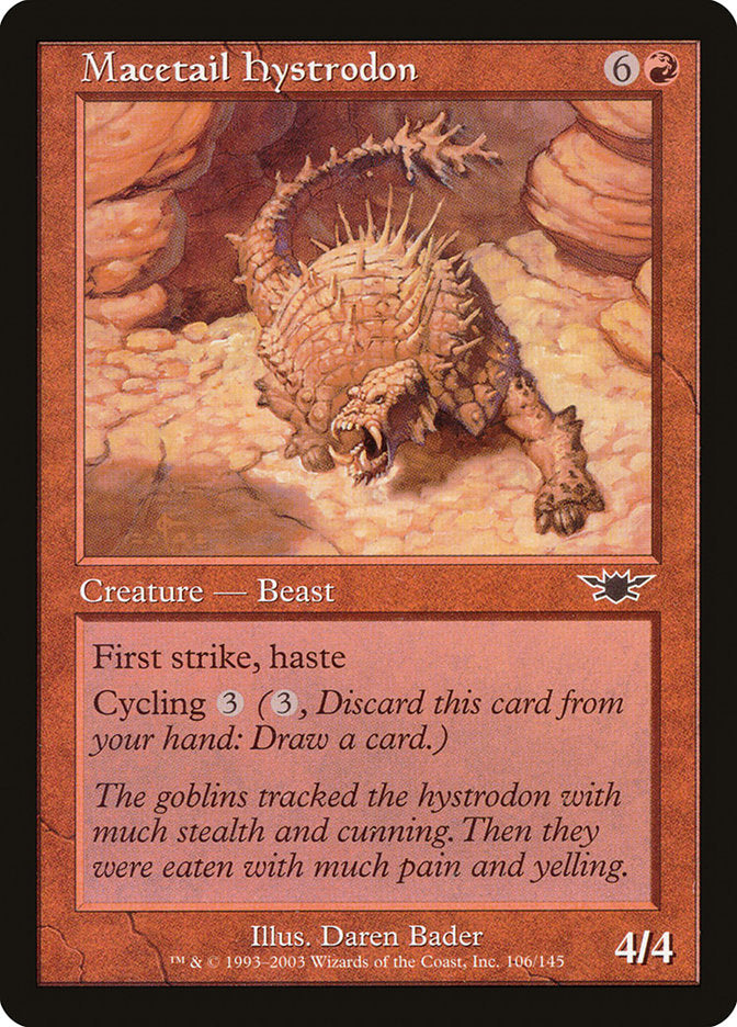 Macetail Hystrodon [Legions] (LGN 106)