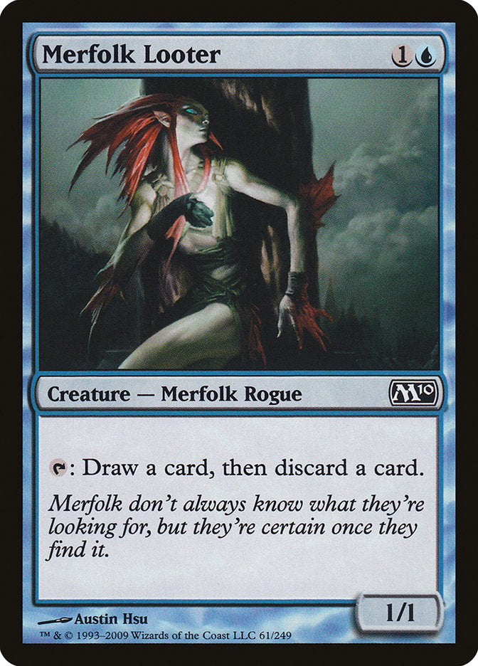 Merfolk Looter [Magic 2010] (M10 61)