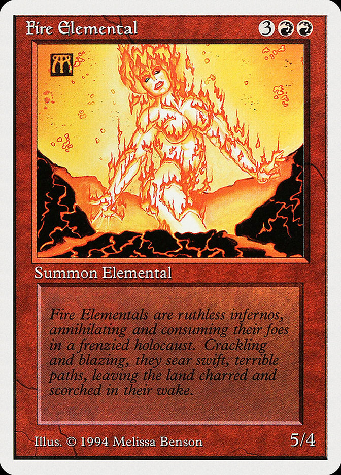 Fire Elemental [Summer Magic / Edgar] (SUM 149)