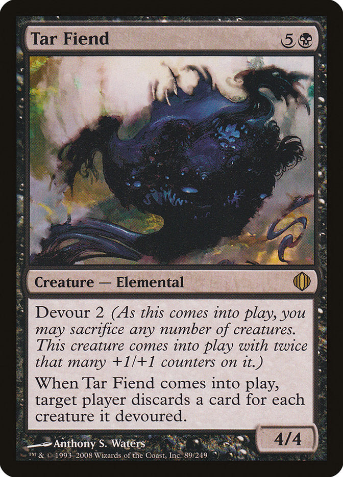 Tar Fiend [Shards of Alara] (ALA 89)