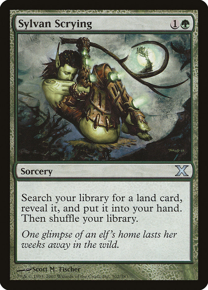 Sylvan Scrying [Tenth Edition] (10E 302)