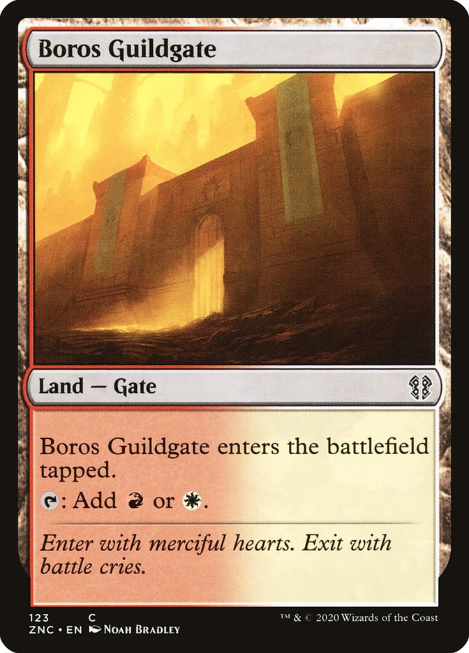 Boros Guildgate [Zendikar Rising Commander] (ZNC 123)