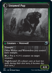 Hound Tamer // Untamed Pup [Innistrad: Double Feature] (DBL 187)