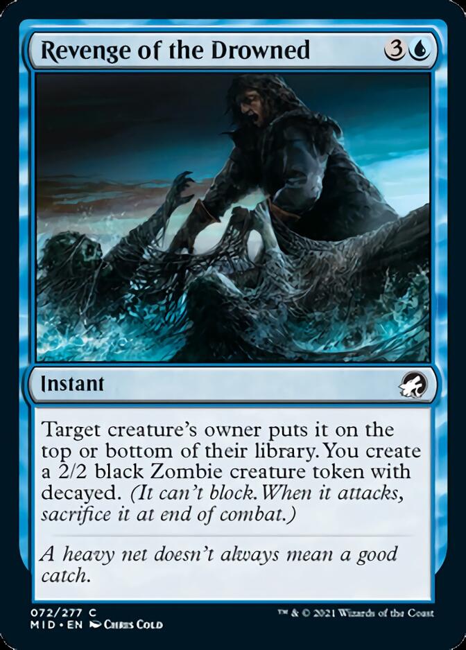 Revenge of the Drowned [Innistrad: Midnight Hunt] (MID 72)