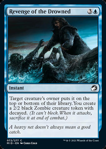 Revenge of the Drowned [Innistrad: Midnight Hunt] (MID 72)
