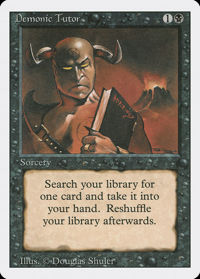 Demonic Tutor [Revised Edition] (3ED 105)