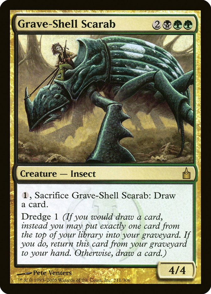 Grave-Shell Scarab [Ravnica: City of Guilds] (RAV 211)