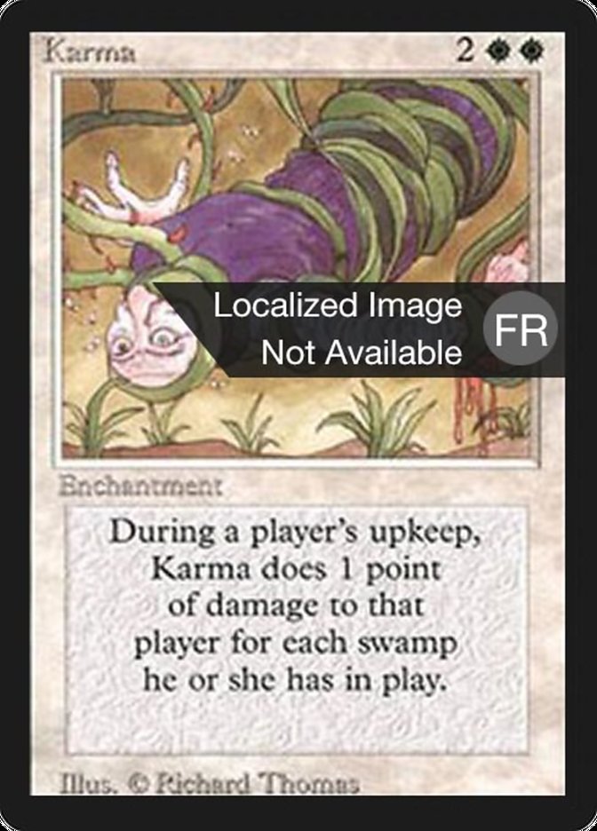 Karma [Foreign Black Border] (FBB 26)