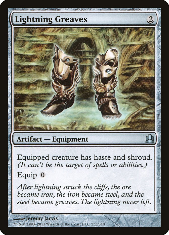 Lightning Greaves [Commander 2011] (CMD 253)