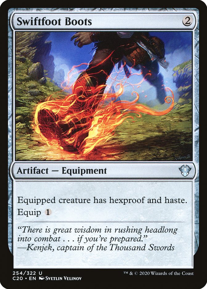 Swiftfoot Boots [Commander 2020] (C20 254)