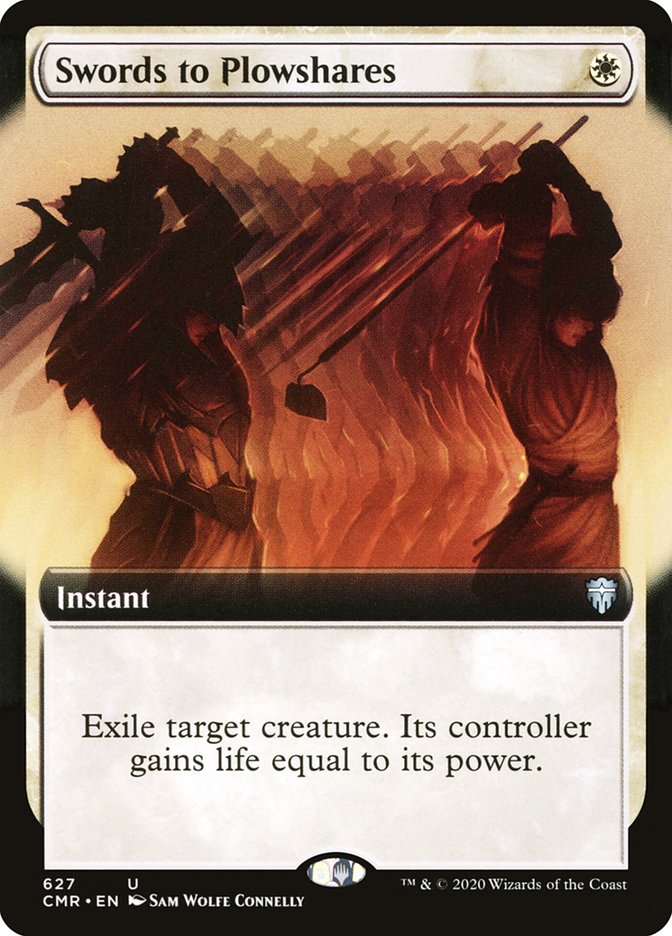 Swords to Plowshares (Extended Art) [Commander Legends] (CMR 627)