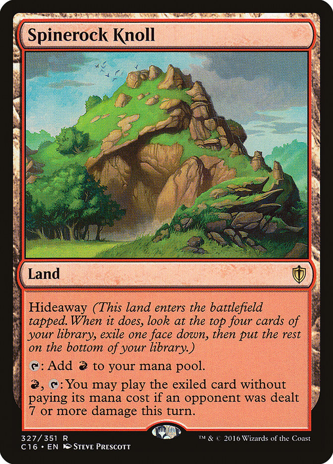Spinerock Knoll [Commander 2016] (C16 327)