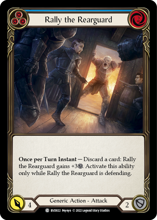 Rally the Rearguard [RVD022] (Classic Battles: Rhinar vs Dorinthea)