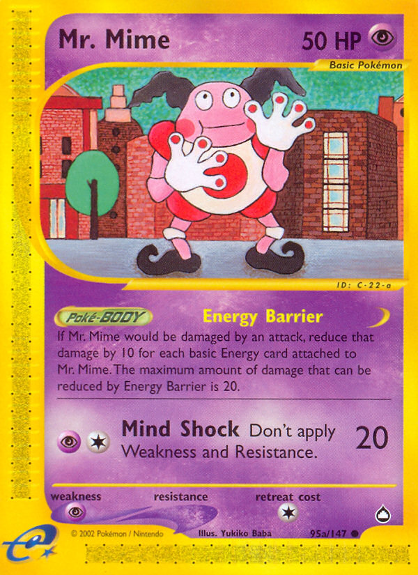 Mr. Mime (95/147) [Aquapolis]