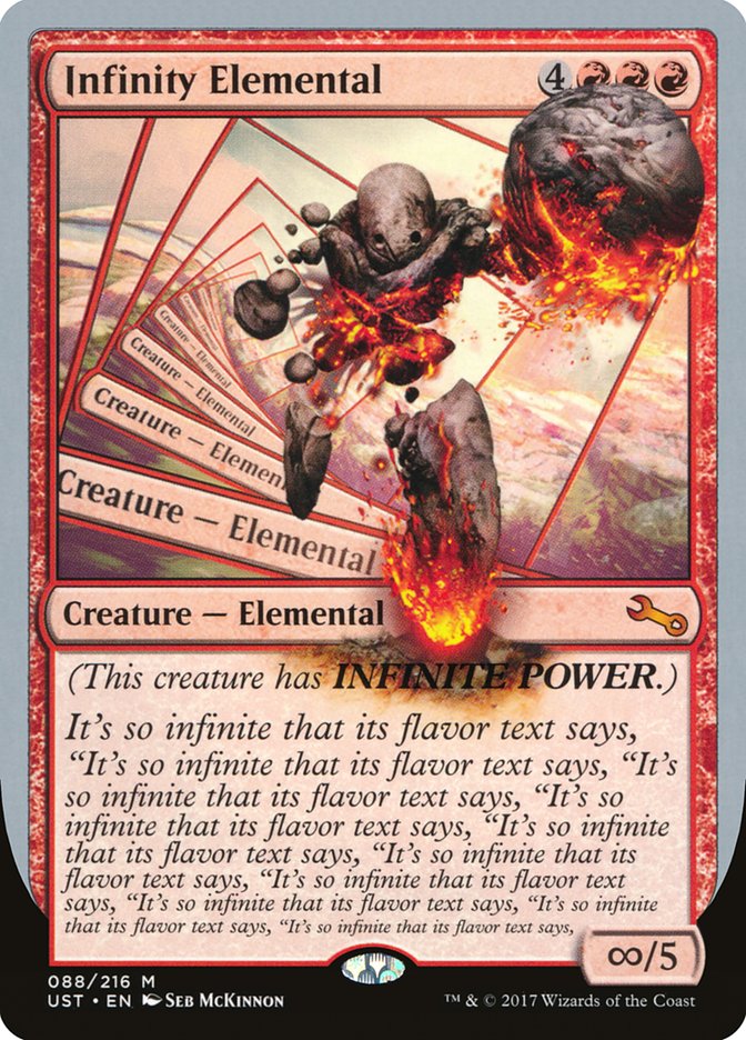 Infinity Elemental [Unstable] (UST 88)