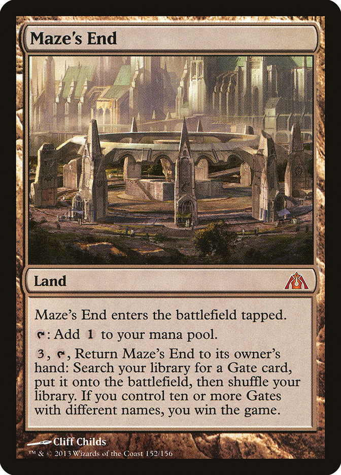 Maze's End [Dragon's Maze] (DGM 152)