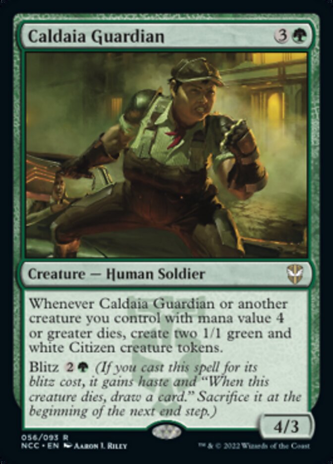 Caldaia Guardian [Streets of New Capenna Commander] (NCC 56)