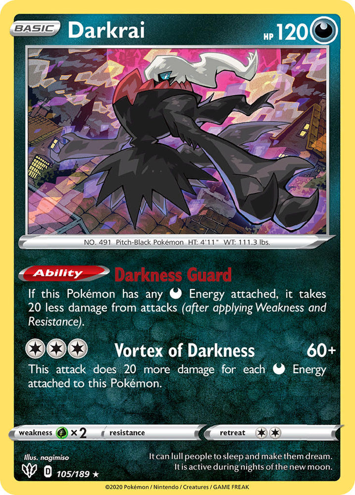 Darkrai (105/189) [Theme Deck Exclusives]