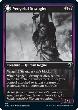 Vengeful Strangler // Strangling Grasp [Innistrad: Double Feature] (DBL 126)