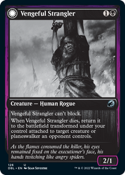 Vengeful Strangler // Strangling Grasp [Innistrad: Double Feature] (DBL 126)
