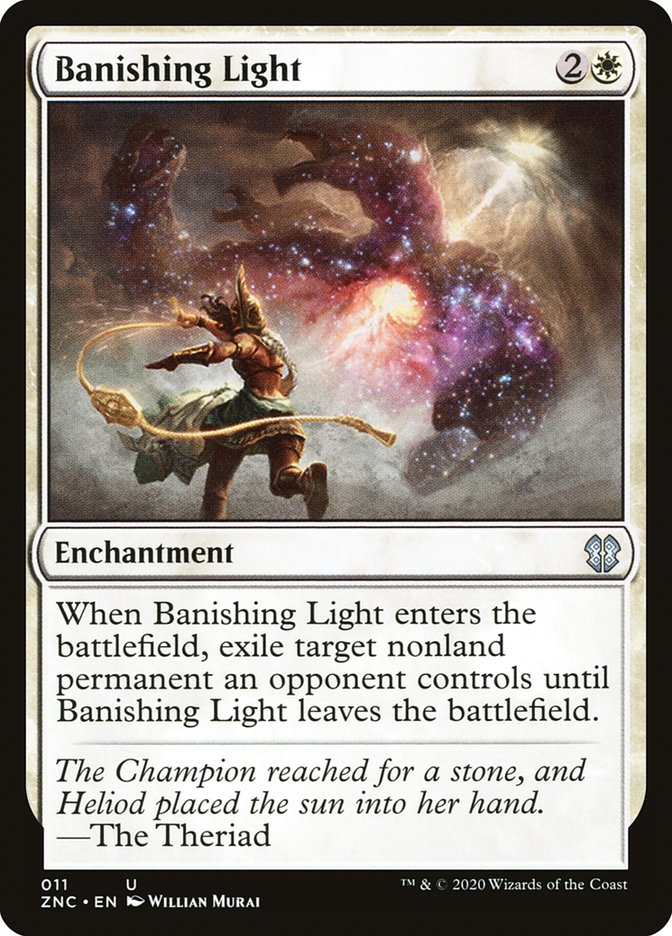 Banishing Light [Zendikar Rising Commander] (ZNC 11)