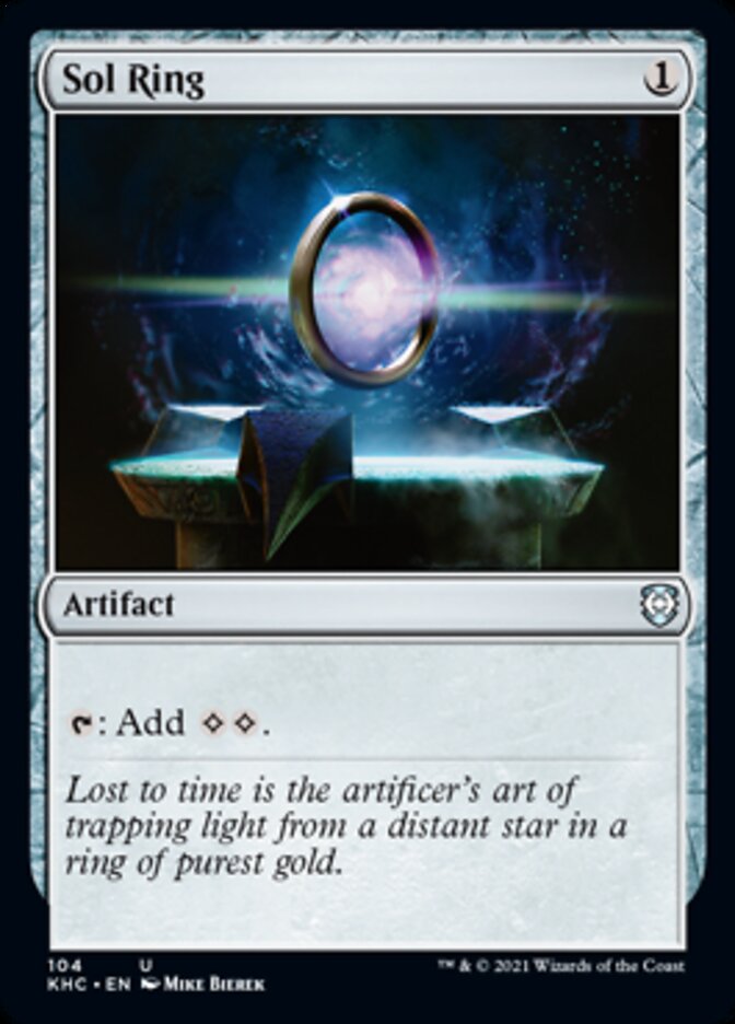 Sol Ring [Kaldheim Commander] (KHC 104)