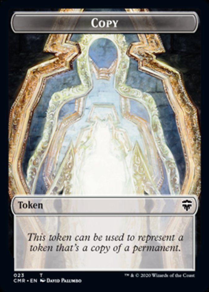 Copy // Saproling Token [Commander Legends Tokens] (TCMR 23 // 22)