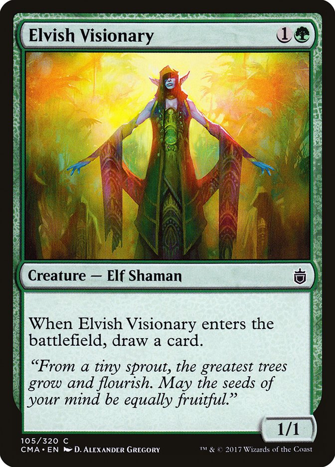 Elvish Visionary [Commander Anthology] (CMA 105)