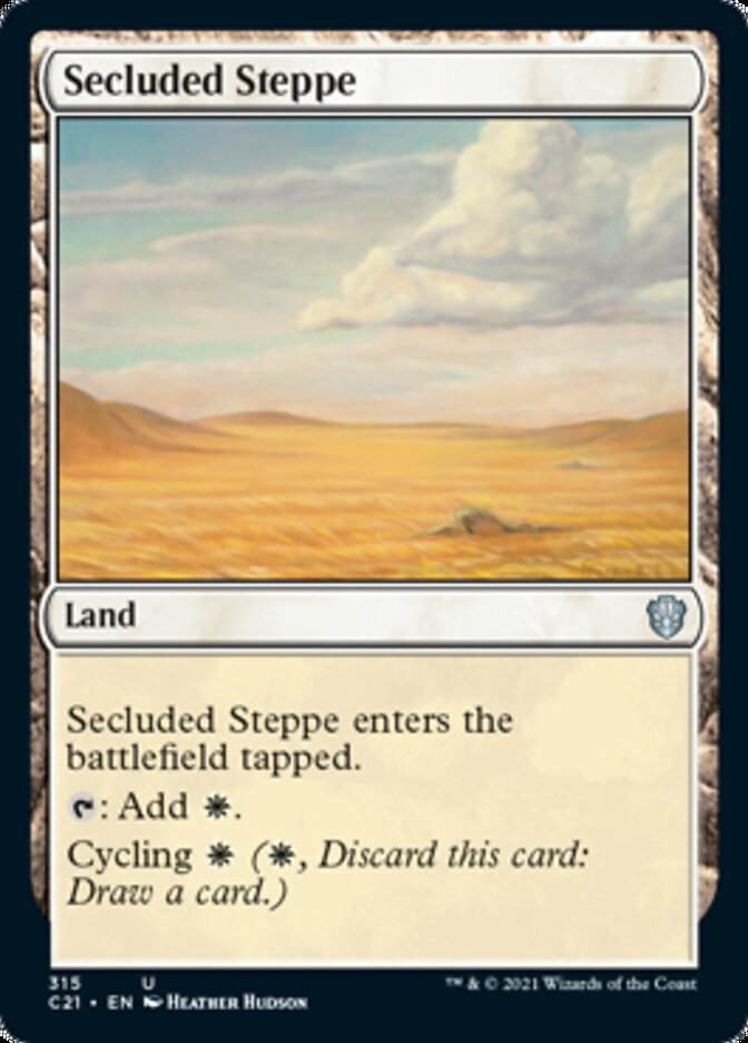 Secluded Steppe [Commander 2021] (C21 315)