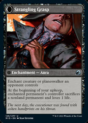 Vengeful Strangler // Strangling Grasp [Innistrad: Midnight Hunt] (MID 126)