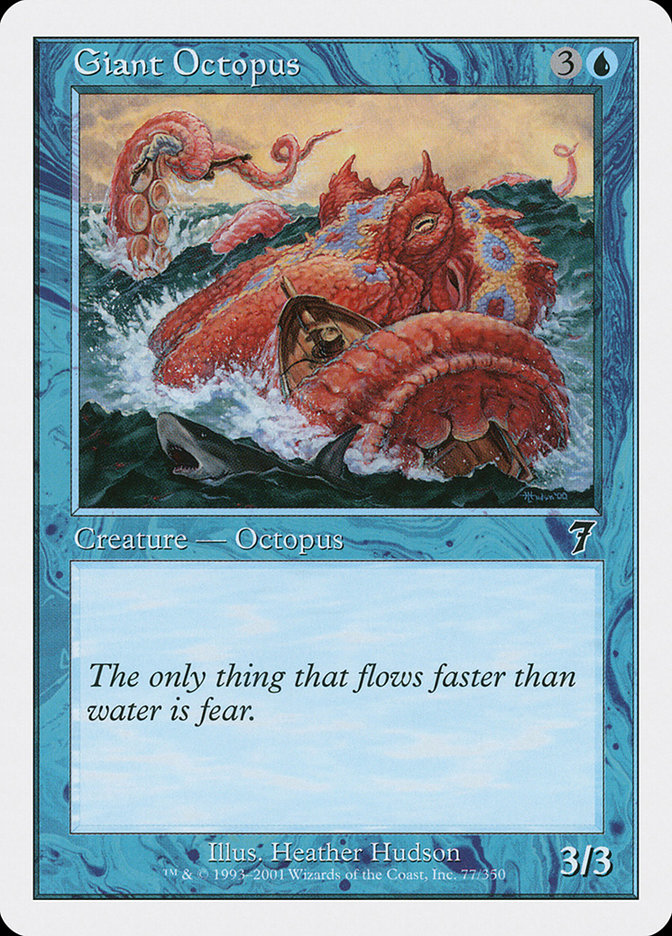 Giant Octopus [Seventh Edition] (7ED 77)