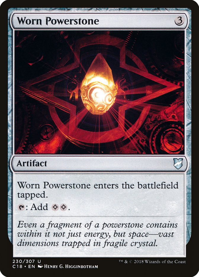 Worn Powerstone [Commander 2018] (C18 230)