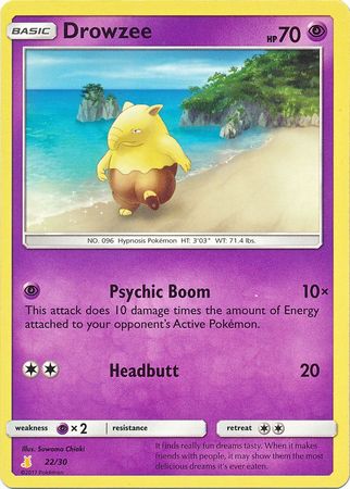 Drowzee (22/30) [Sun & Moon: Trainer Kit - Lycanroc & Alolan Raichu]