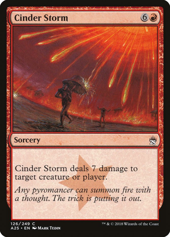Cinder Storm [Masters 25] (A25 126)