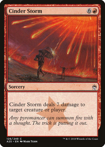 Cinder Storm [Masters 25] (A25 126)