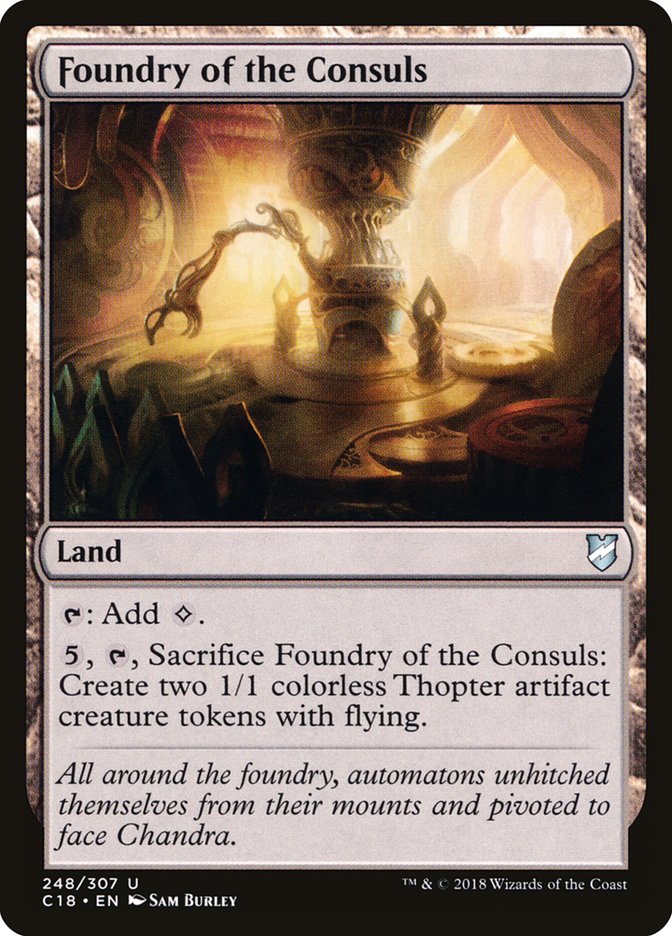 Foundry of the Consuls [Commander 2018] (C18 248)