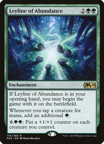 Leyline of Abundance [Core Set 2020] (M20 179)