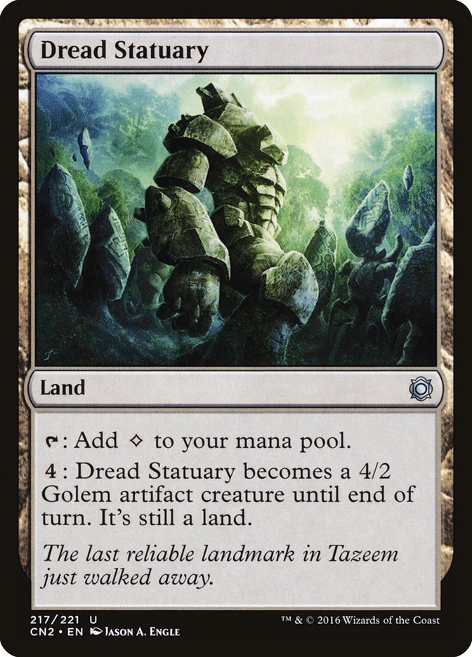 Dread Statuary [Conspiracy: Take the Crown] (CN2 217)