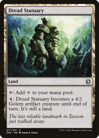 Dread Statuary [Conspiracy: Take the Crown] (CN2 217)