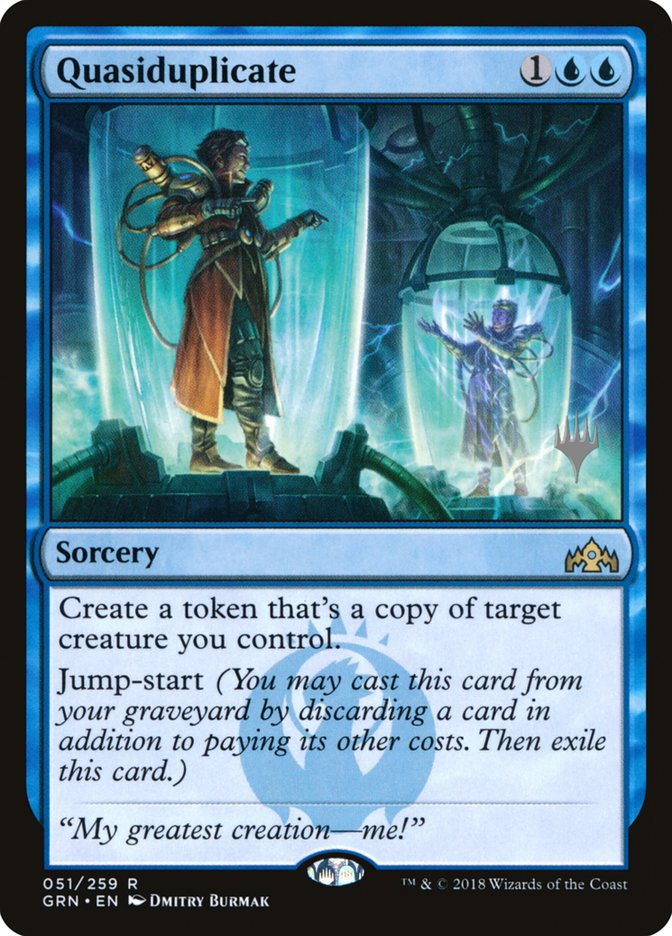 Quasiduplicate (Promo Pack) [Guilds of Ravnica Promos] (PGRN 51P)