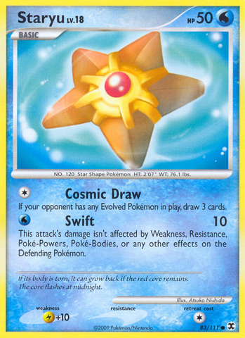 Staryu (83/111) [Rising Rivals]