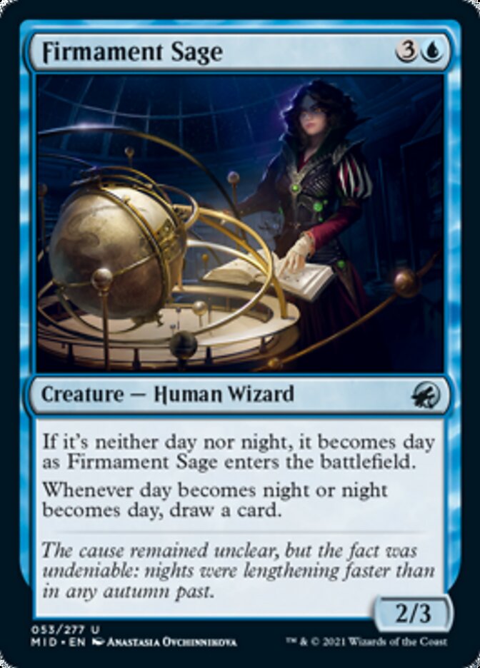 Firmament Sage [Innistrad: Midnight Hunt] (MID 53)
