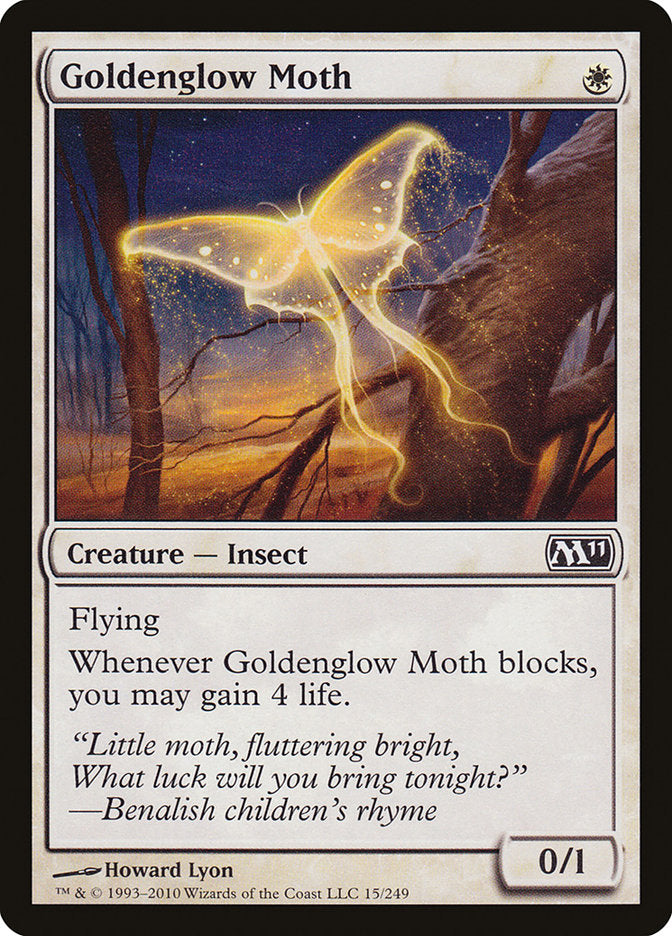 Goldenglow Moth [Magic 2011] (M11 15)