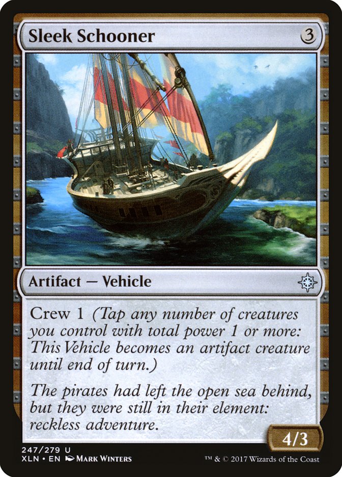 Sleek Schooner [Ixalan] (XLN 247)